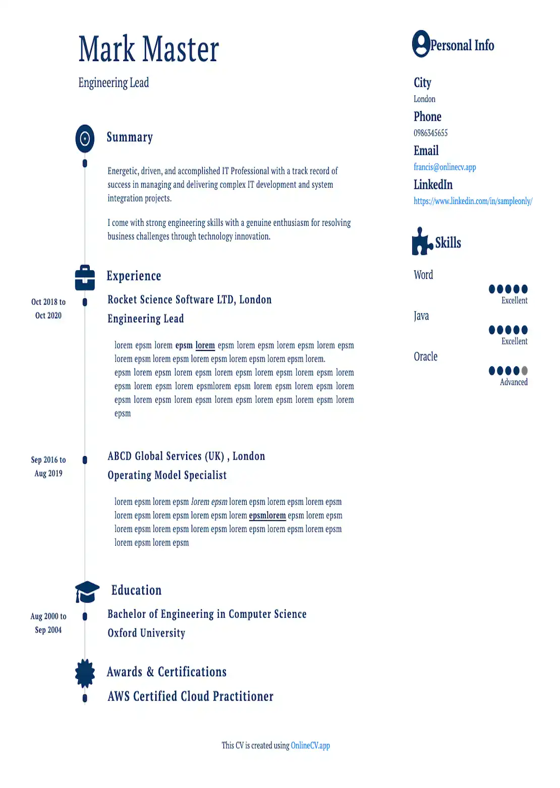CV Template
